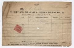 Abraham Robinson shipping bill, 1916 February 19