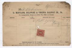 Abraham Robinson shipping bill, 1915 April 3