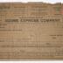 Adams Express receipt, 1916