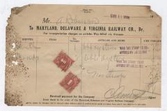 Abraham Robinson shipping bill, 1915 March 11
