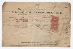 Abraham Robinson shipping bill, 1915 January 15