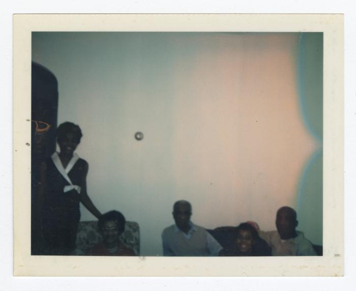 Five people on a couch