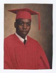 Graduation photograph of a young man