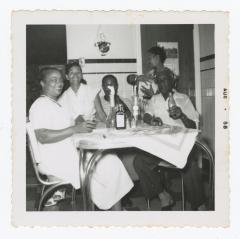 Socializing at the kitchen table