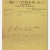 Taylor & Co. monthly statement, 1916 May 1