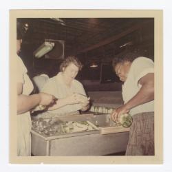 Packing spears at VITA Foods
