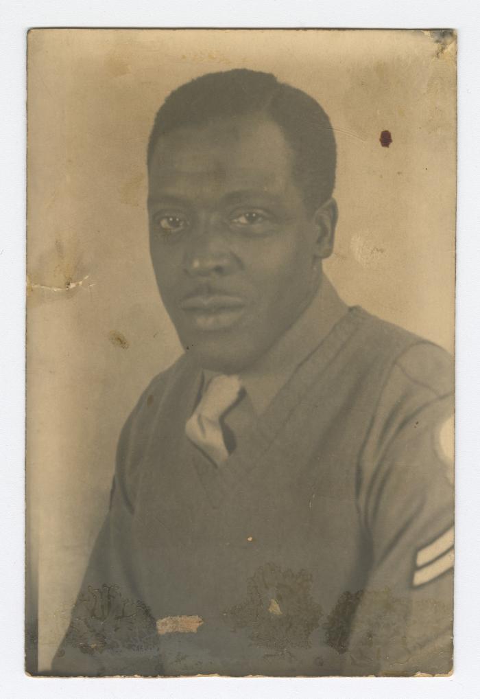 Portrait of a man in uniform