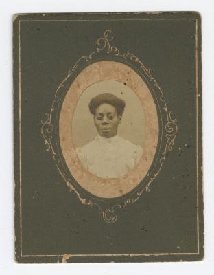 Framed photo of a woman