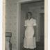 Georgie Shorter standing in a doorway