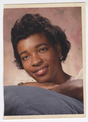 Color headshot of a young woman