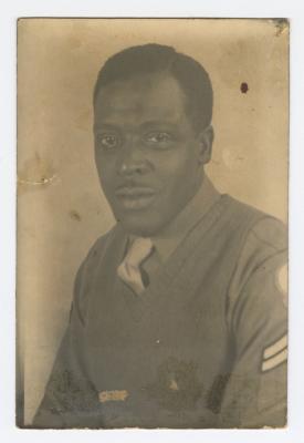 Portrait of a man in uniform