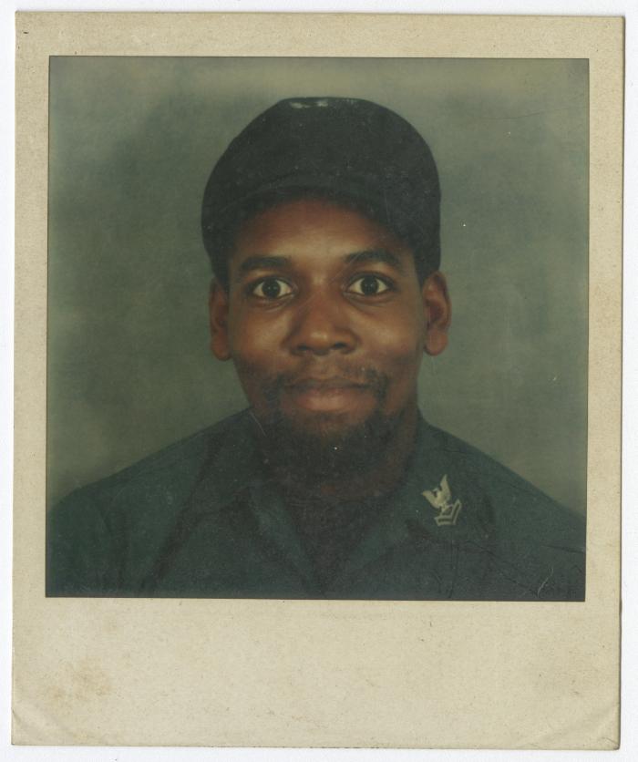 A man in a work uniform