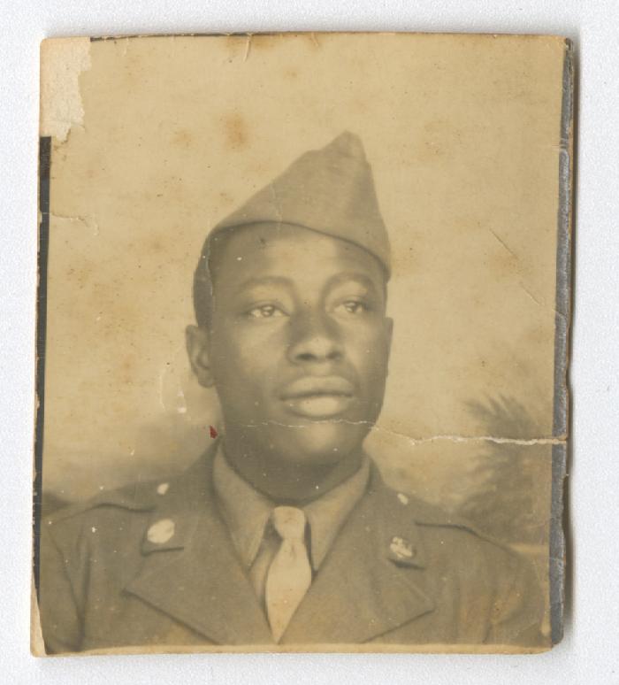 A young man in uniform