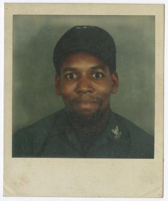 A man in a work uniform