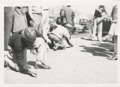 Playing marbles