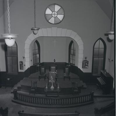 Jane's Church, interior