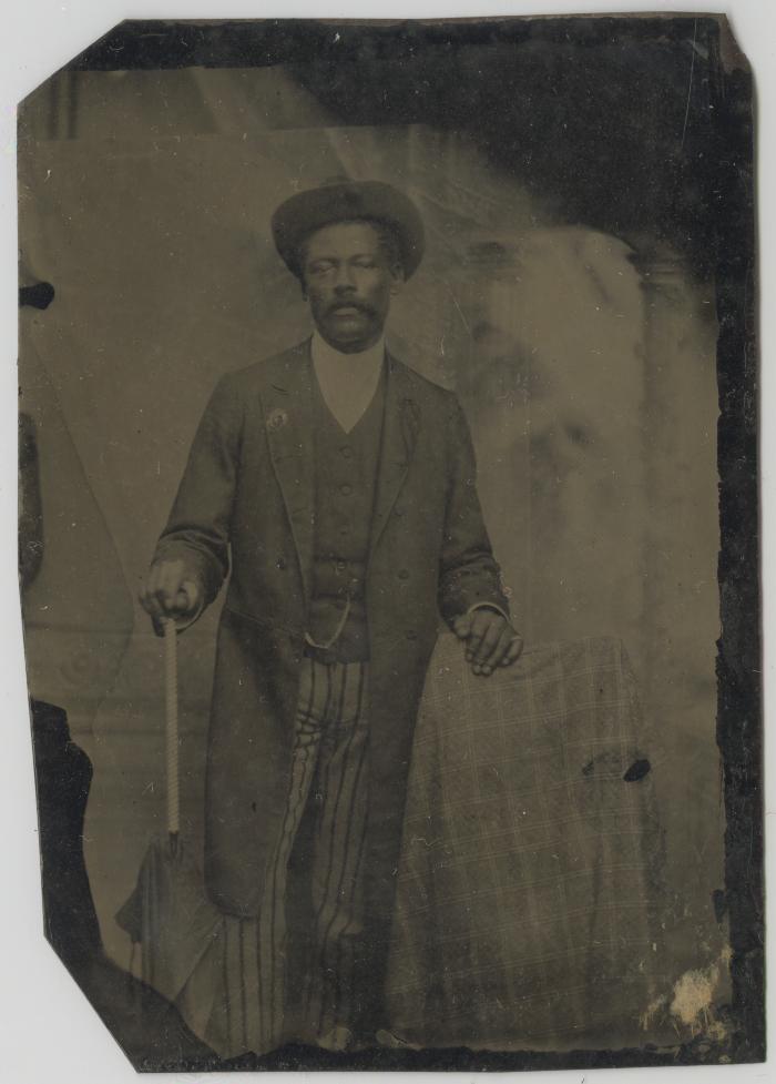 African American man