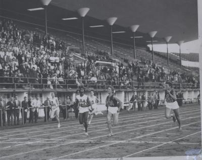 Barbara Simpson, Vita Foods, track meet