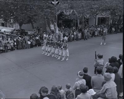 Chestertown's 250th Anniversary parade along High Street