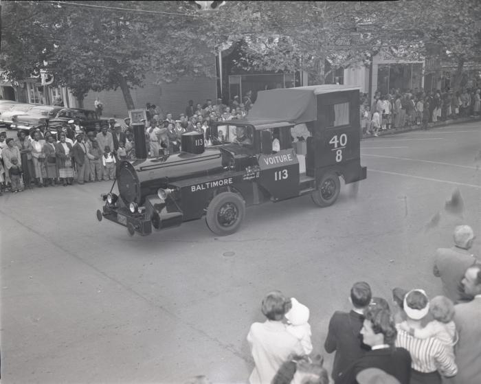 Chestertown's 250th Anniversary parade along High Street