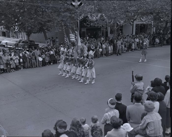 Chestertown's 250th Anniversary parade along High Street