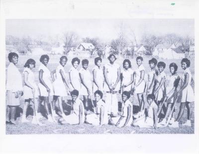 High School girls field hockey team