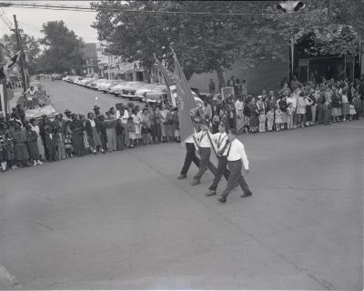 Chestertown's 250th Anniversary parade along High Street