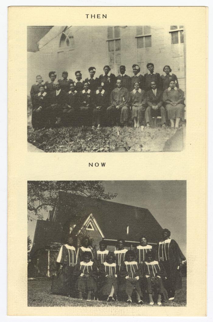 Blue Ribbon Chorus bulletin