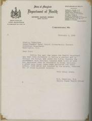 Sanitation letter