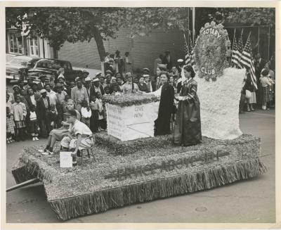 Rotary Club parade float