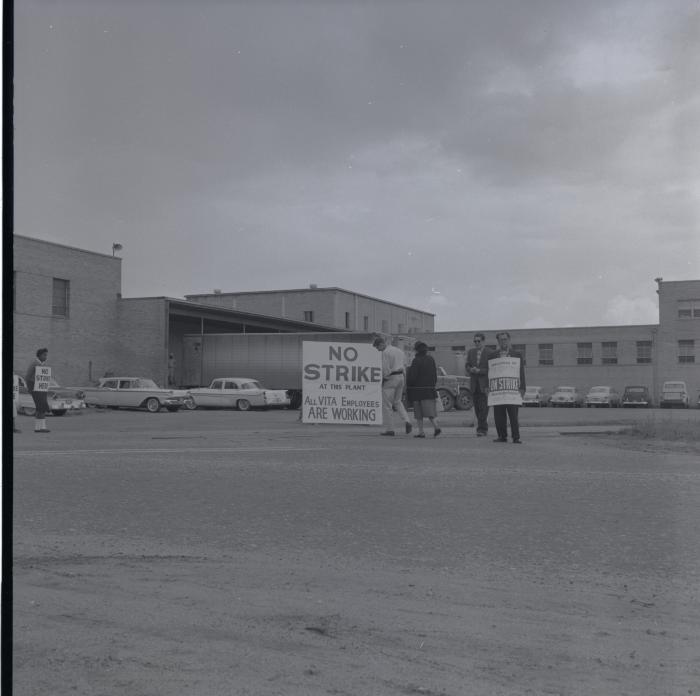Vita Foods picket line