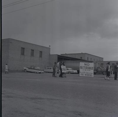 Vita Foods picket line