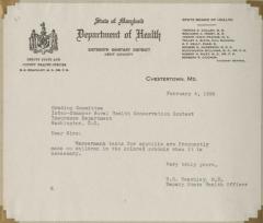 Wassermann test letter