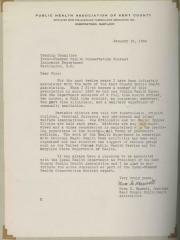 Nora C. Maxwell letter