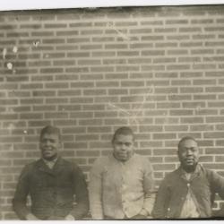 Three young African American men at the Kent County Jail