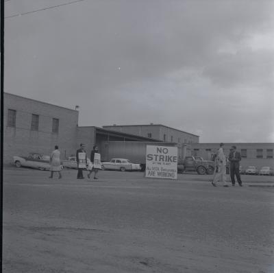Vita Foods picket line