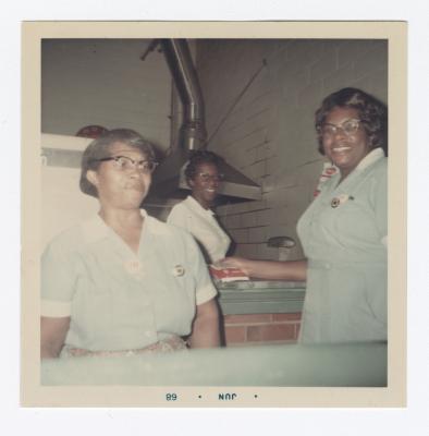 Lydia "Lottie" Graves, Audrey Cann, and Ethel Boyer