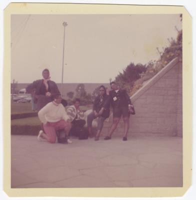 Five women posing