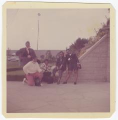 Five women posing