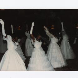 Angela Jones Sampson and others dancing