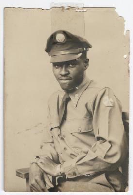 Portrait of a soldier