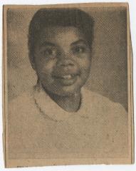Portrait of a young girl