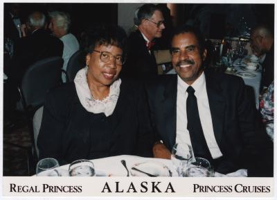 Couple on cruise