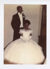 Monique Saunders and escort Terry Stewart
