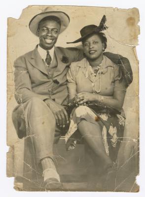 Billy Gardner and wife Josephine Ringgold Gardner