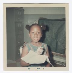 Young girl with ice cream
