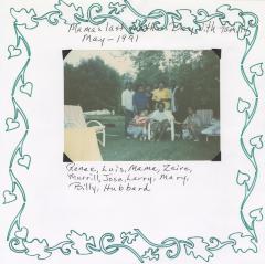 Scrapbook page - Mother's Day 1991