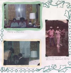 Scrapbook page - various photos