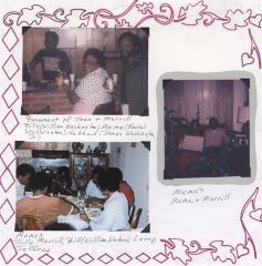 Scrapbook page - various photos