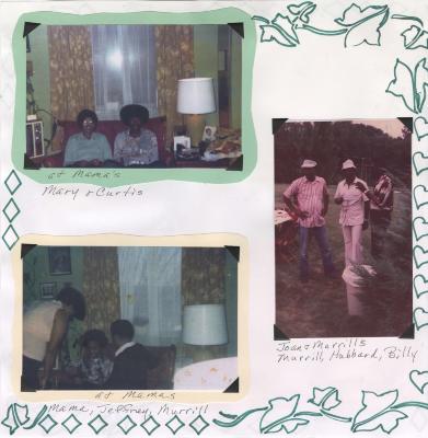 Scrapbook page - various photos